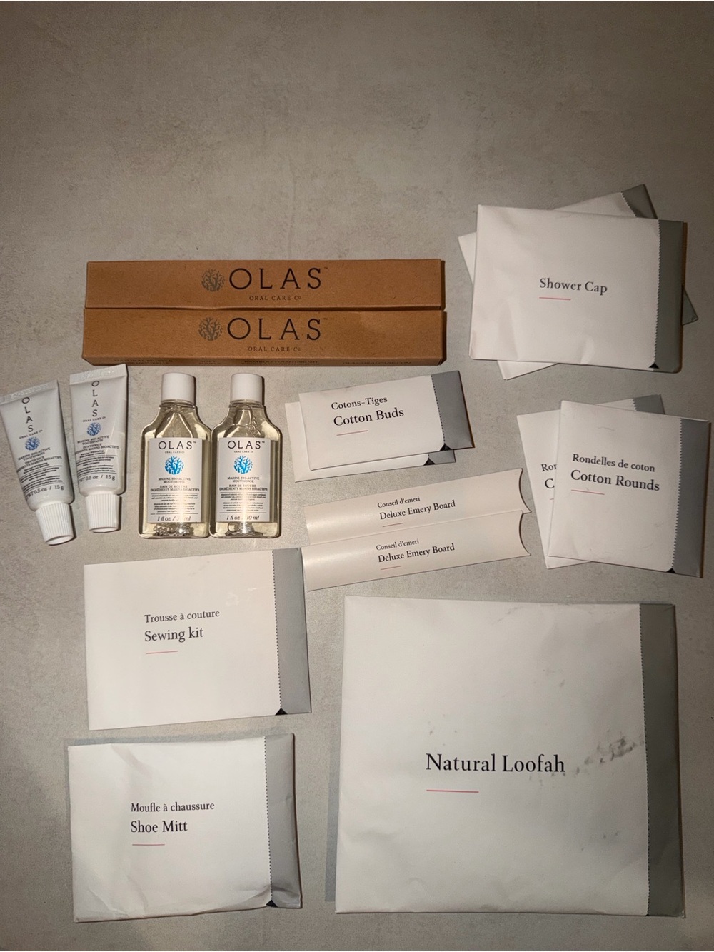 17 St. Regis Olas Hotel Amenity Kit Lot Bundle